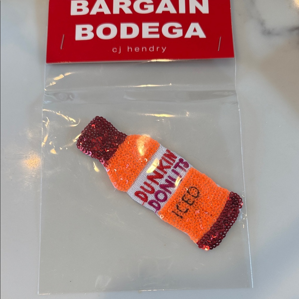 Cj Hendry Bargain Bodega Dunkin Donuts Sequin Patch